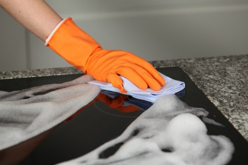 Professional carpet cleaning in a Peckham home living room