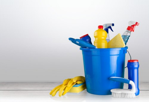 Deep cleaning a lounge sofa with upholstery equipment