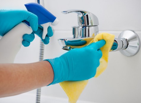 Professional carpet steam cleaning equipment in a Peckham home